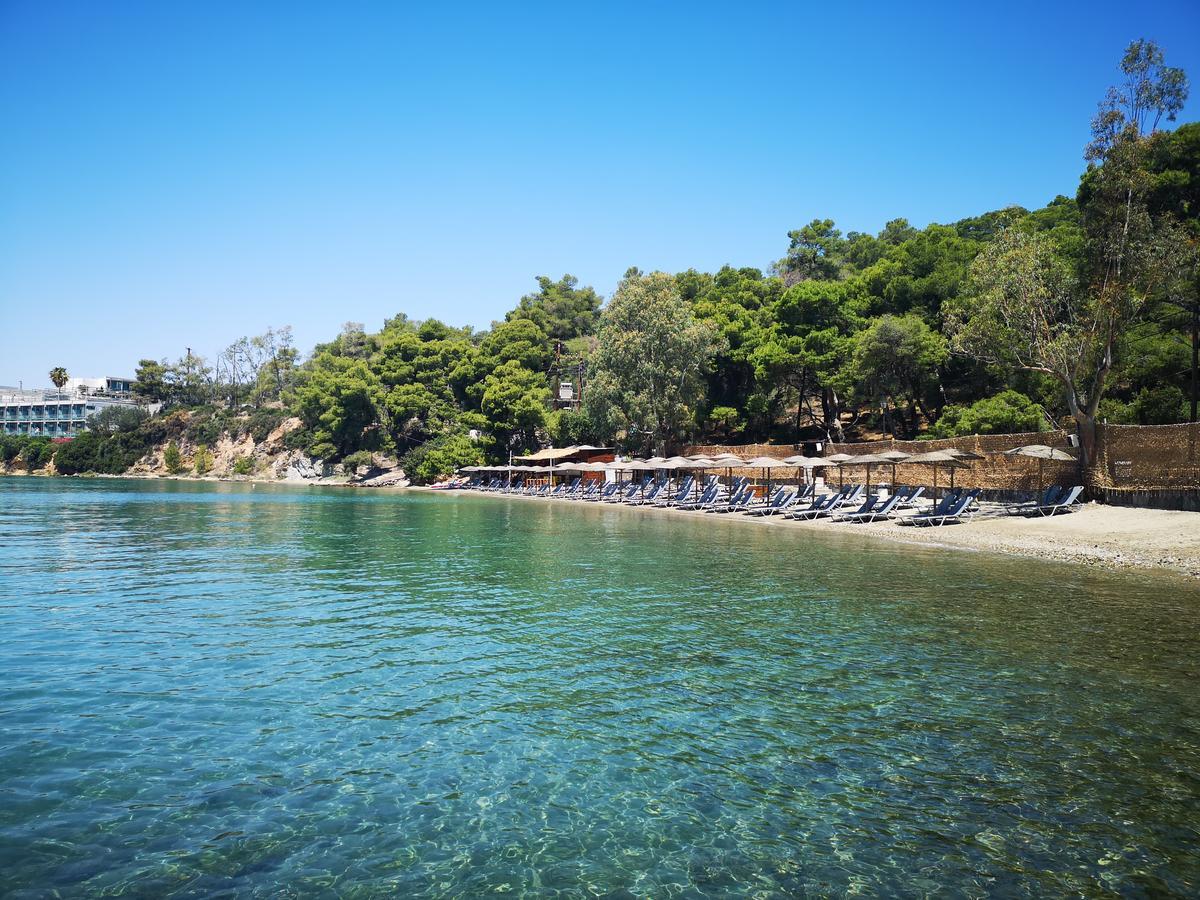 Valente Perlia Rooms Poros Town Eksteriør billede